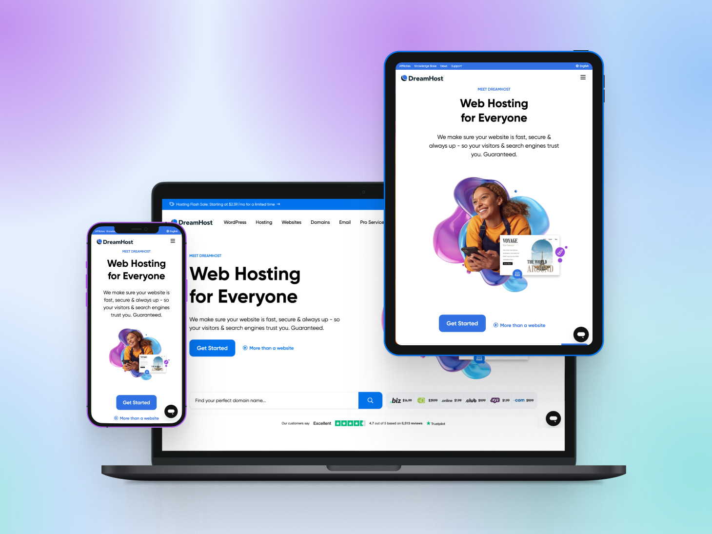 Página web responsive